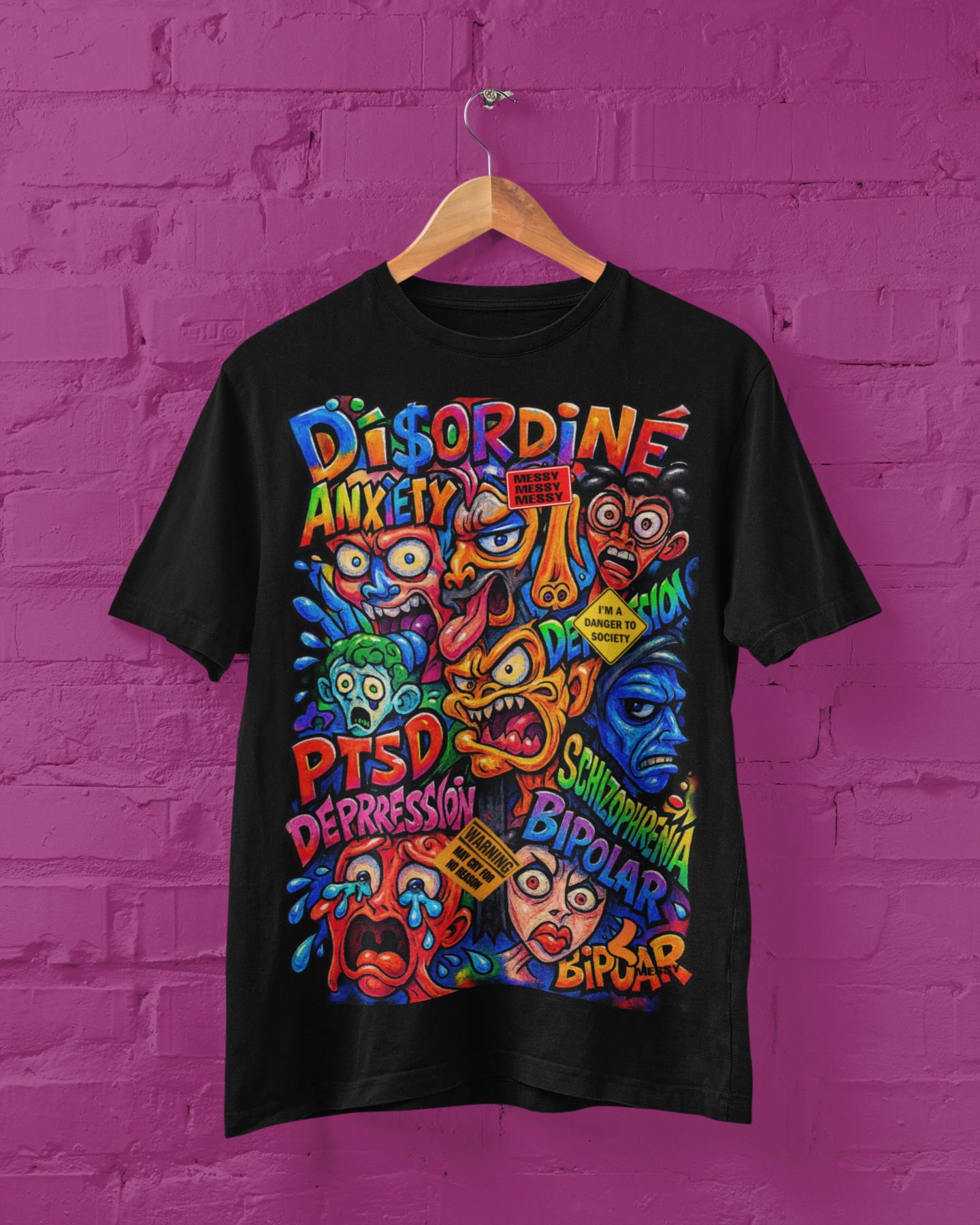 Anxiety Tee - Black