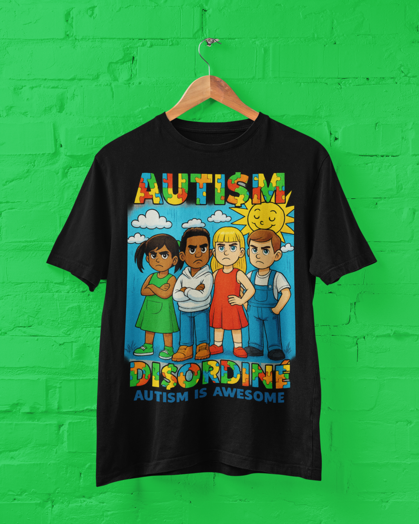 Autism Tee - Black