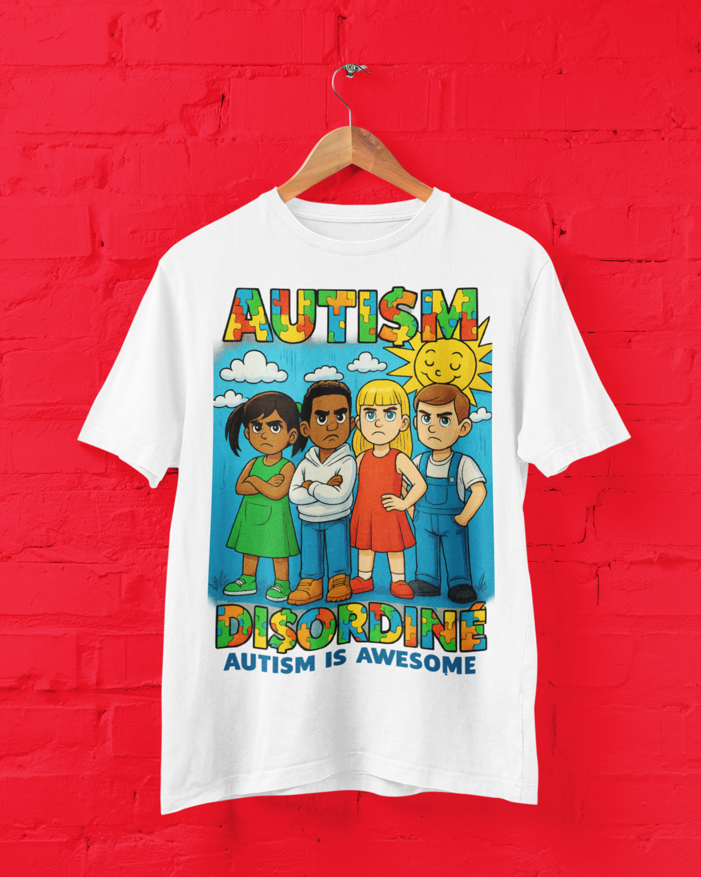 Autism Tee - White