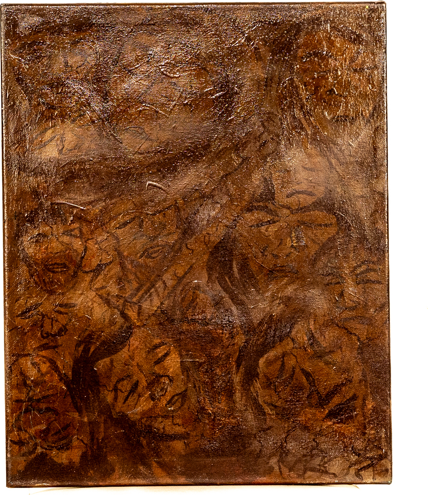 Intimate portrait painting reflecting the healing journey