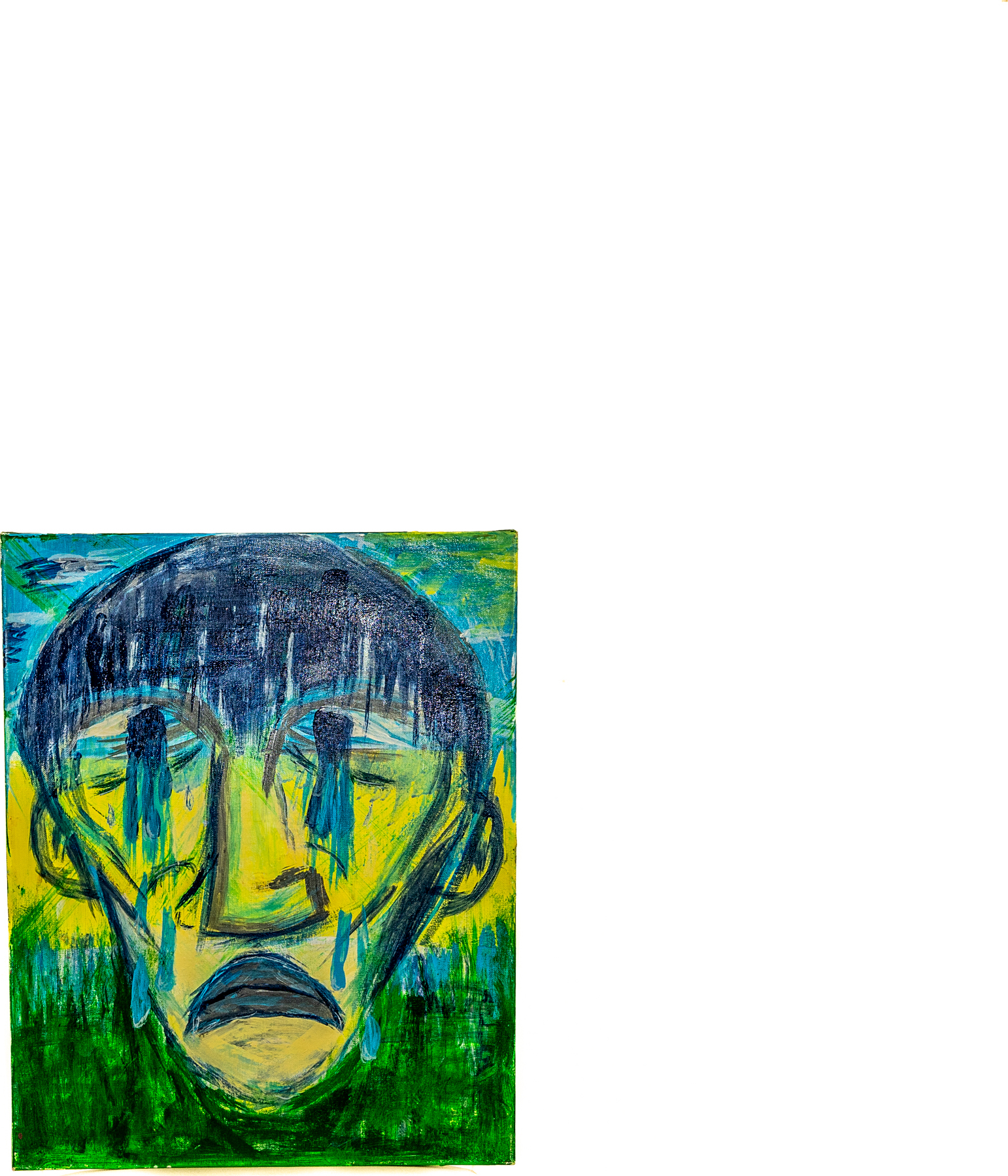 Vivid original artwork exploring emotion and identity