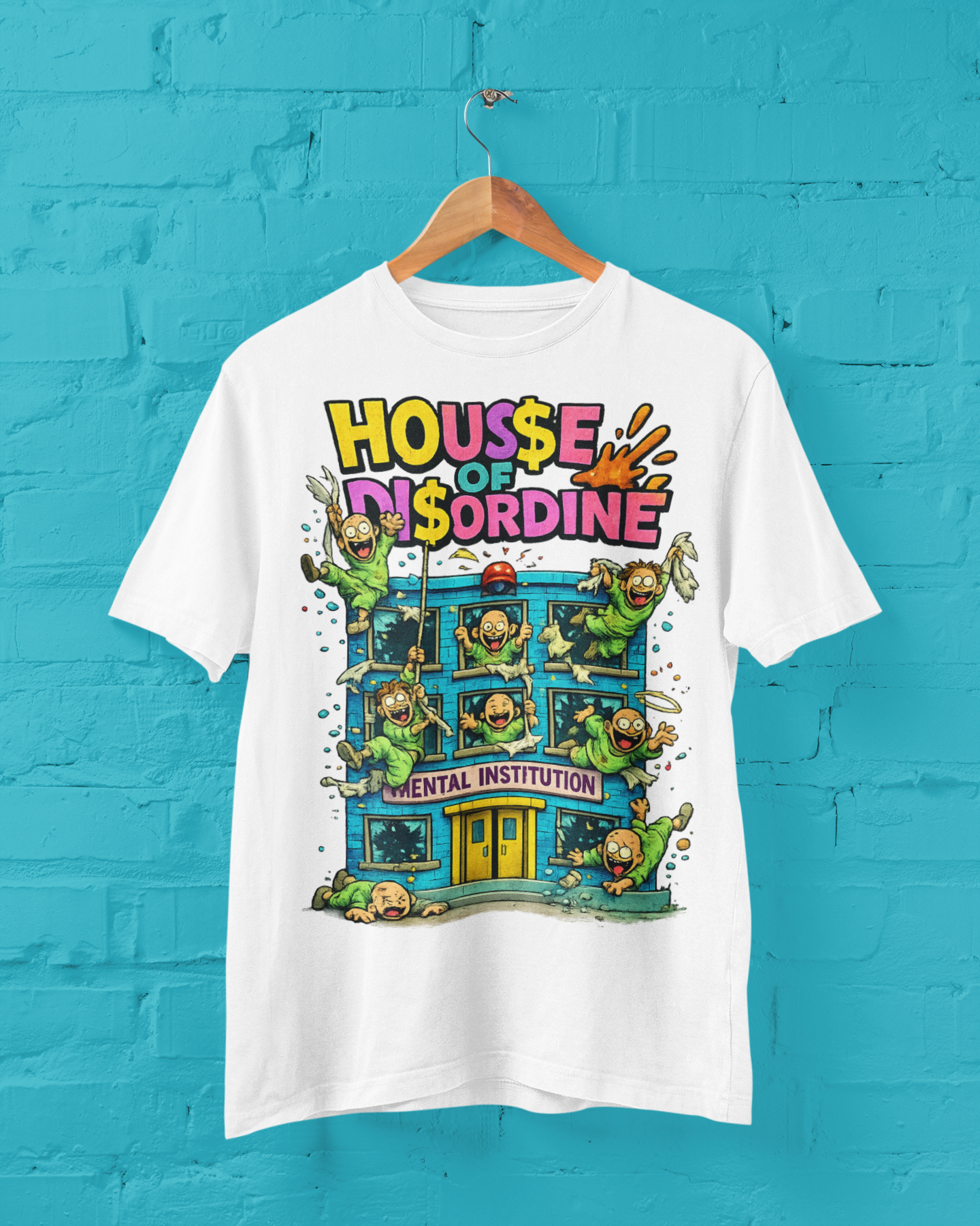 House Of DCAC Tee - Blue Edition (White)