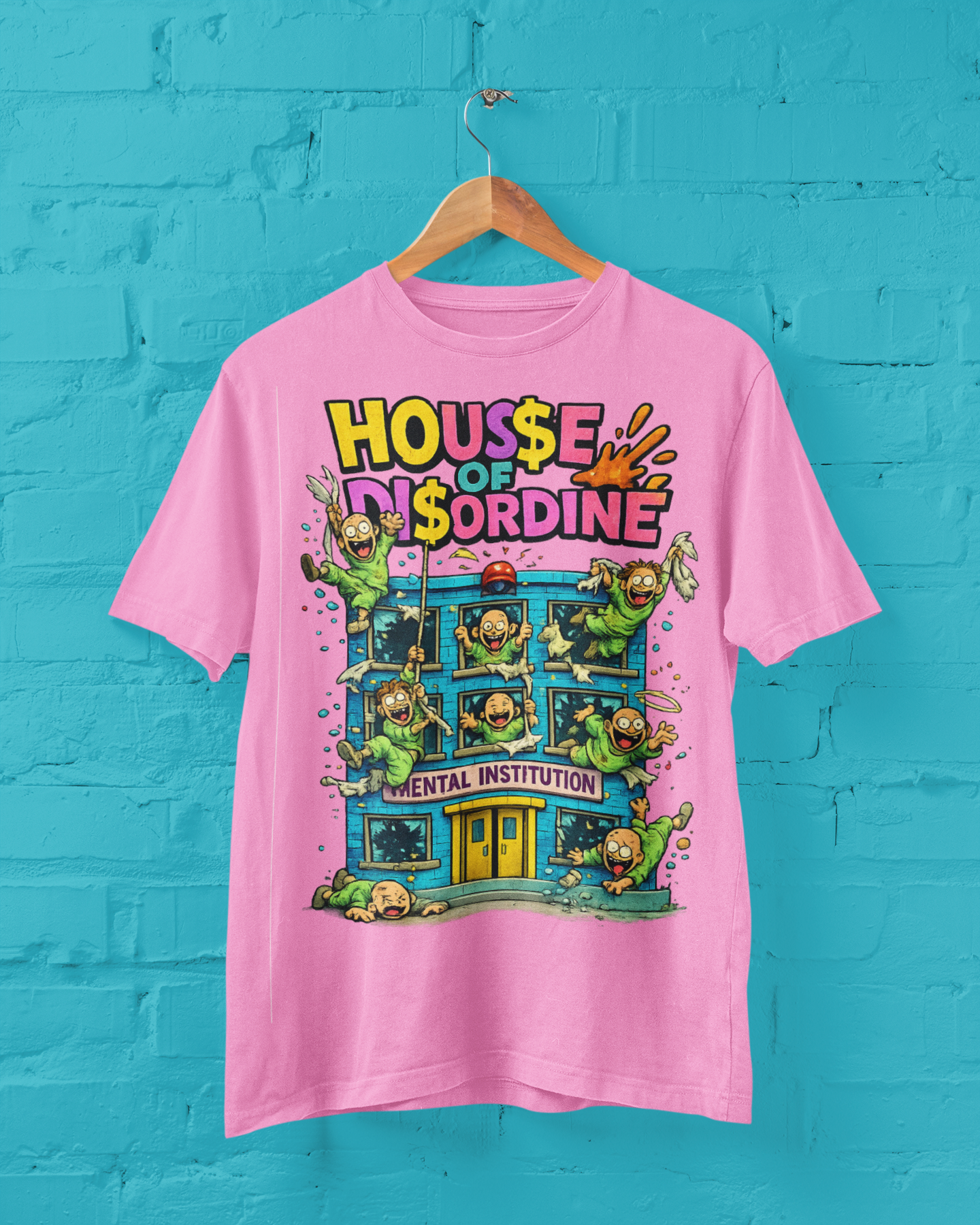 House Of DCAC Tee - Blue Edition (Pink)