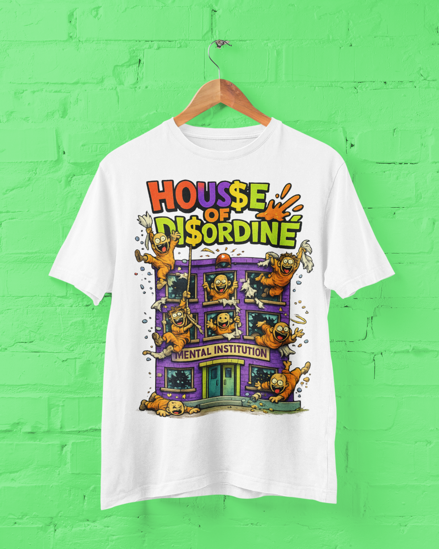 House Of DCAC Tee - Purple Edition (White)