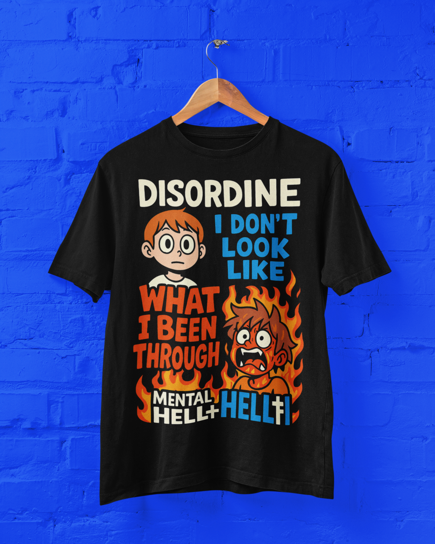 Mental Hell Tee - Black