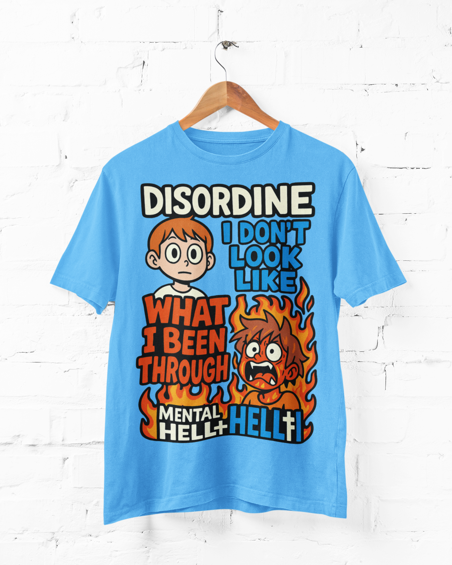 Mental Hell Tee - Gray