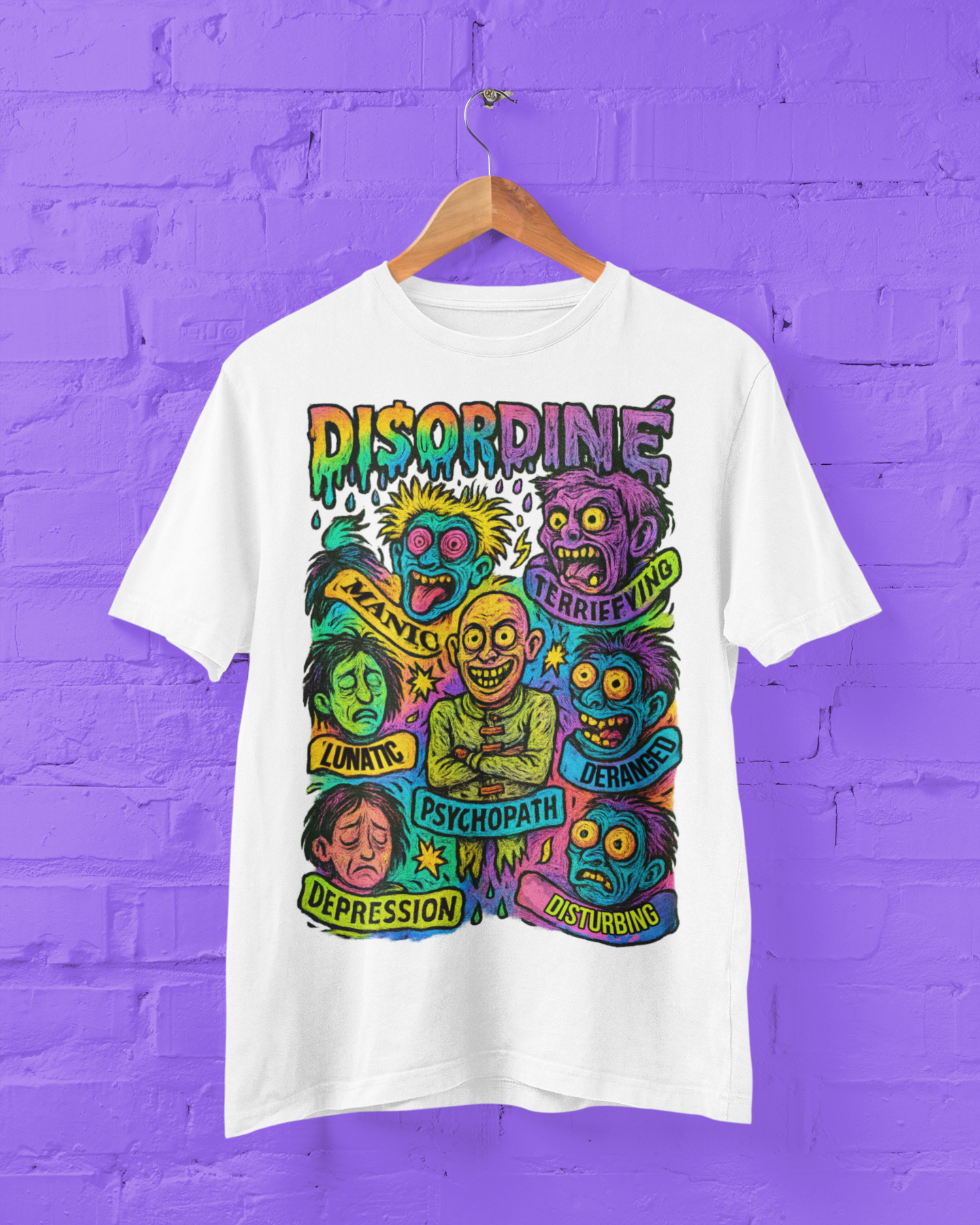 Psyco Tee - White