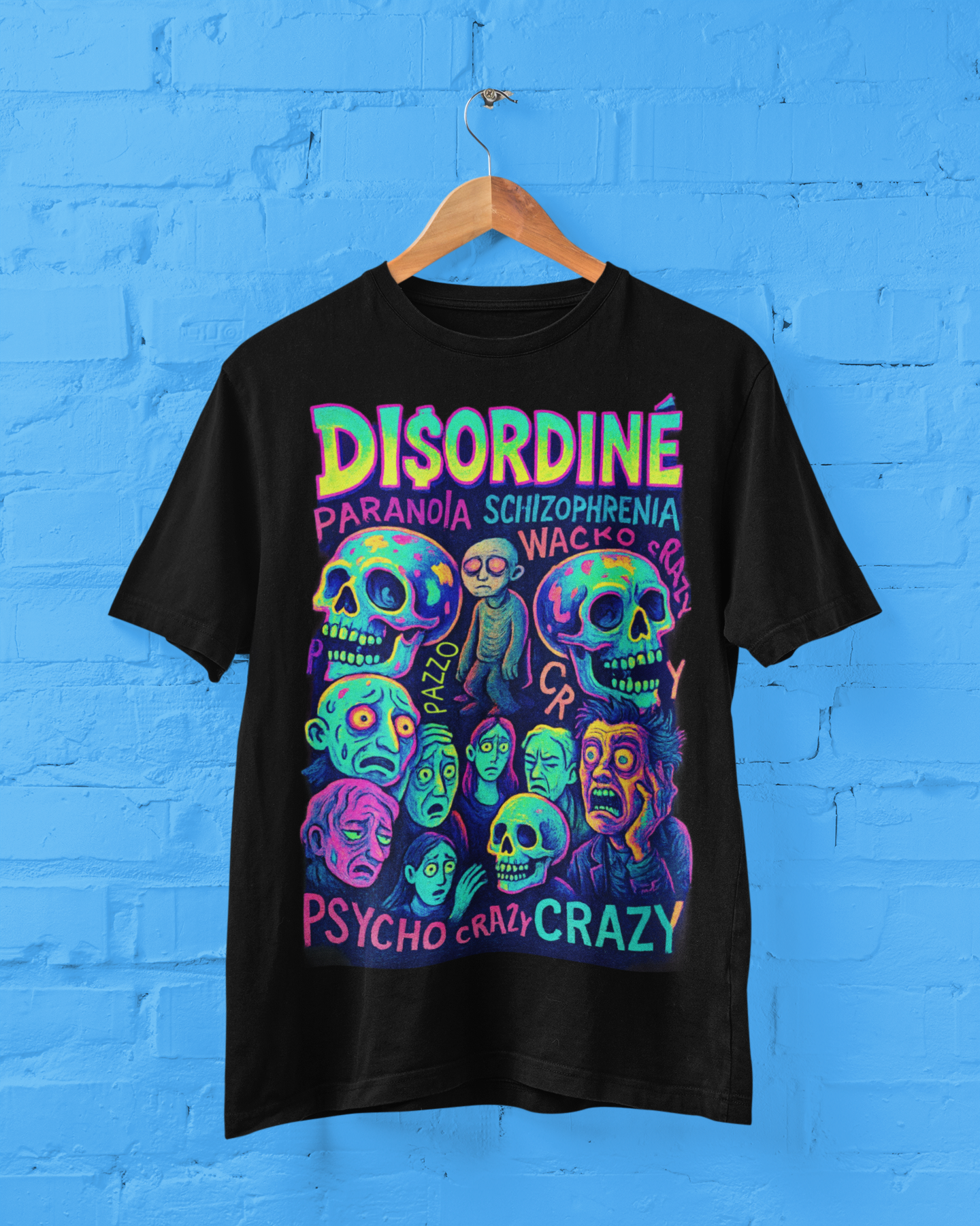 Schizo Tee - Gray