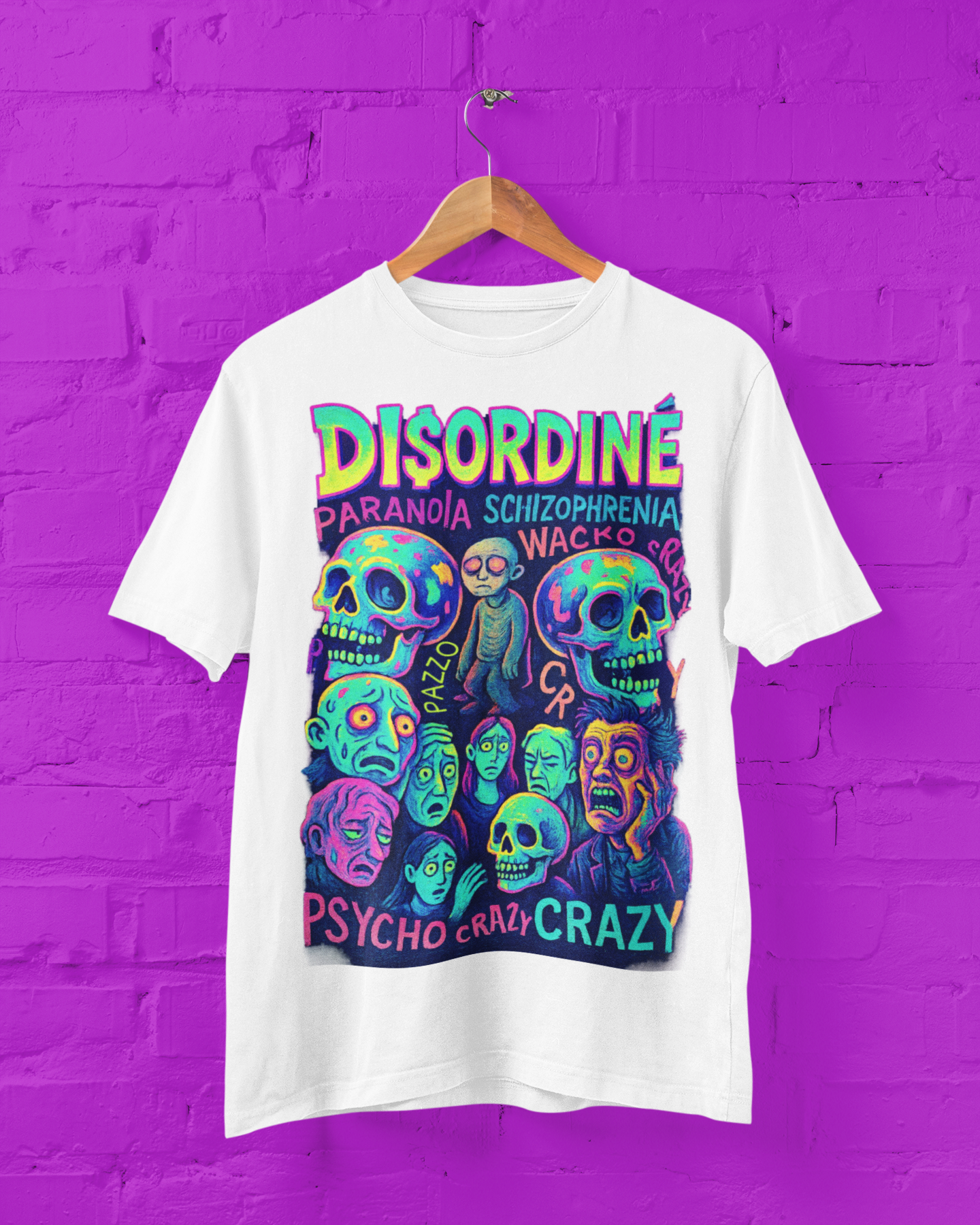 Schizo Tee - White