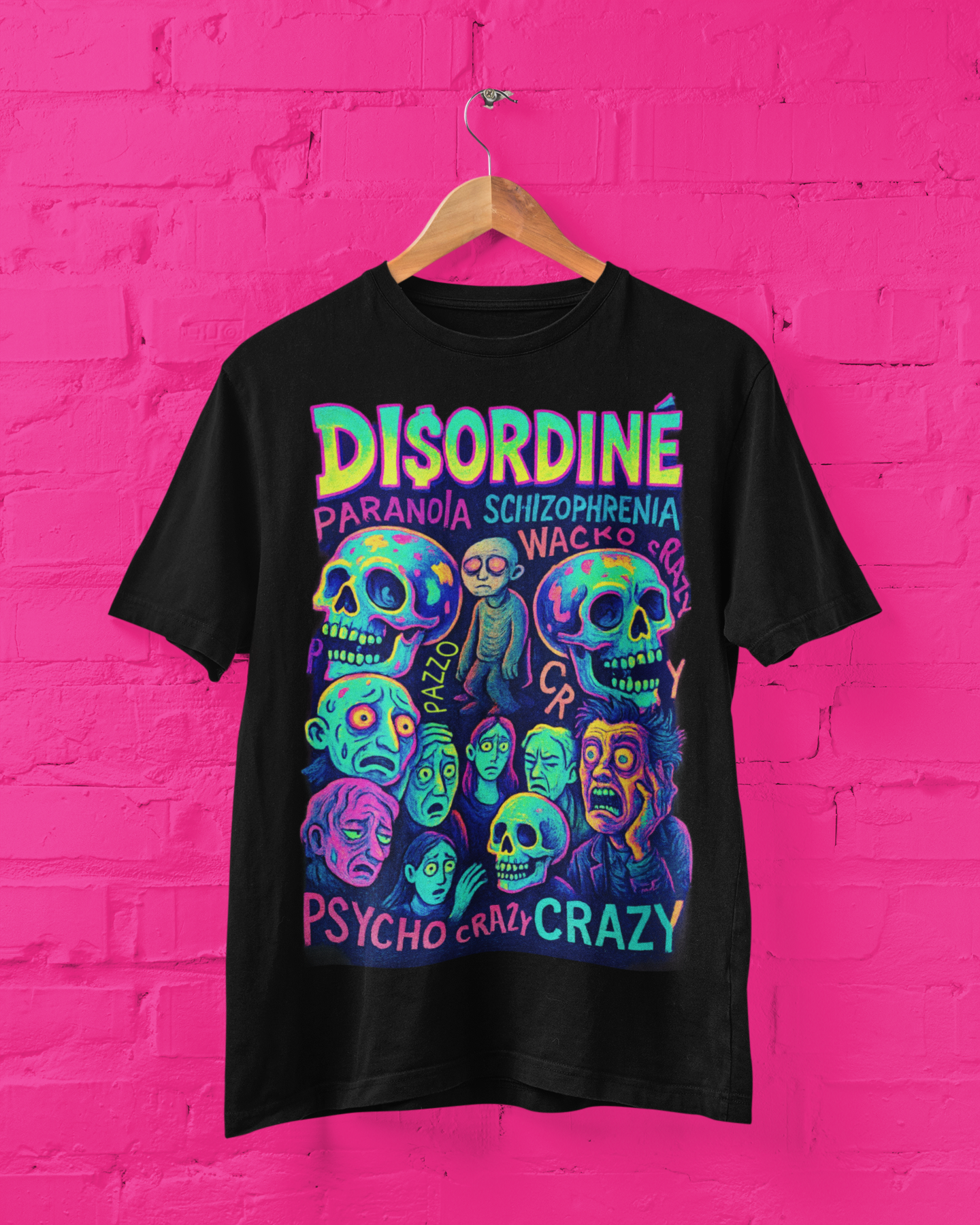 Schizo Tee - Black