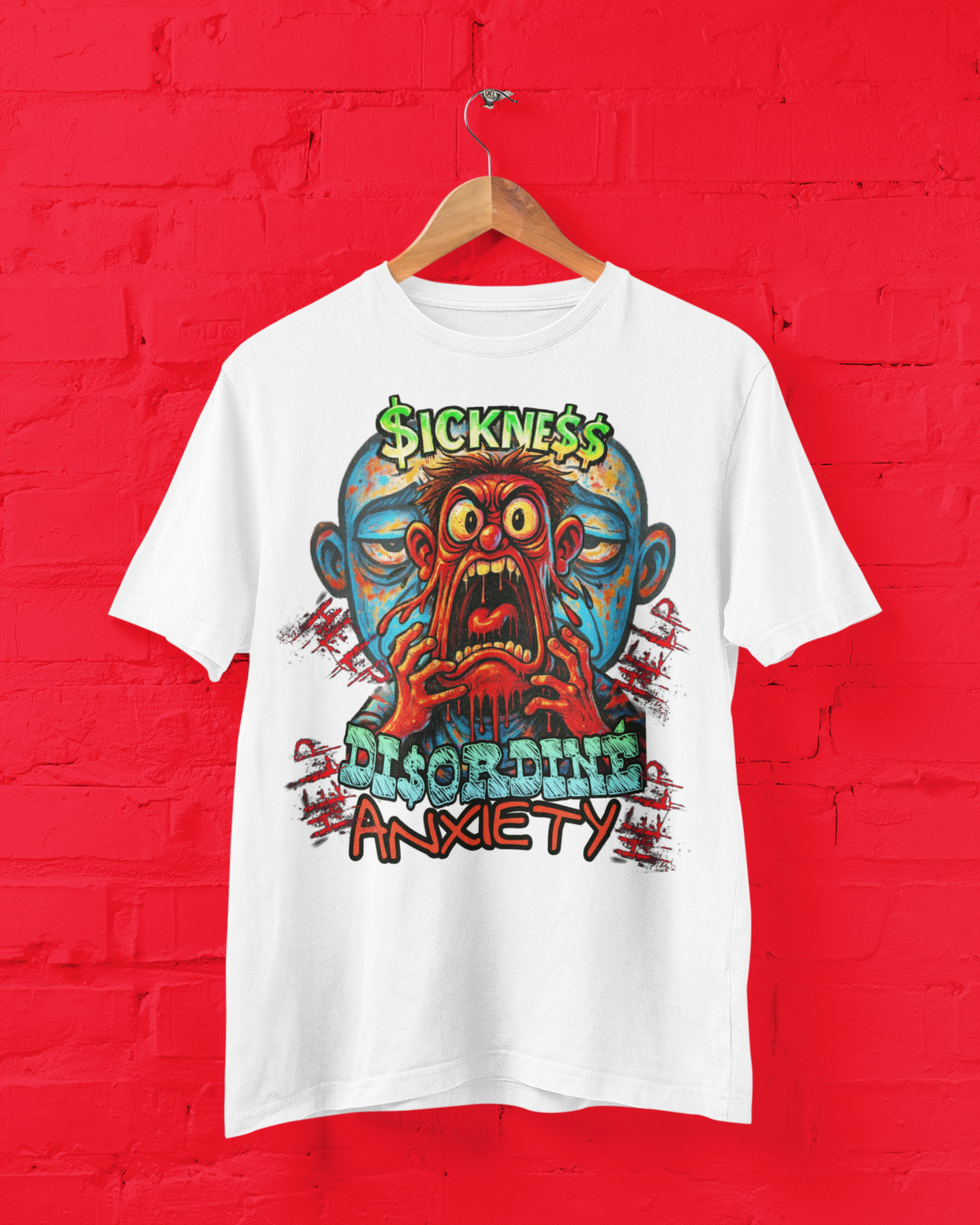Sickness Tee - White